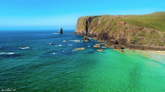 Photo of 
Cape Wrath, cathedral rock kearvaig