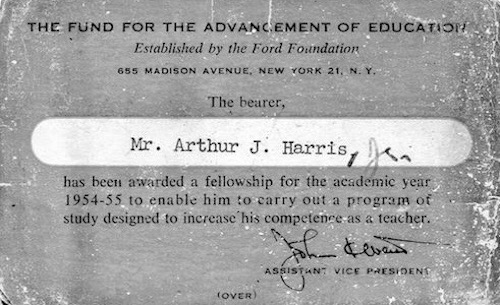 Photo of 
Jack's Ford Foundation Card