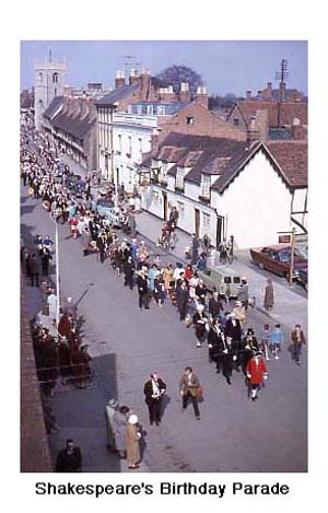 picture of Shakespeare's Birthday Parade