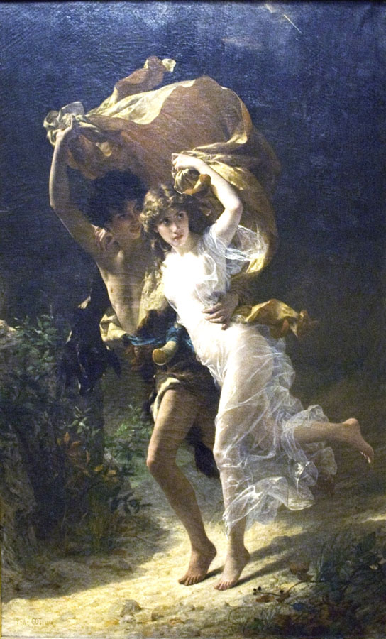 The Storm by Pierre Auguste Cot